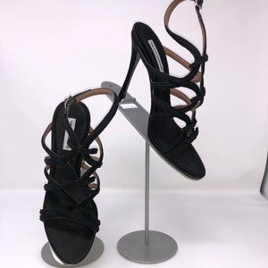 Tabitha Simmons Bowrama Heels Black Grosgrain 37